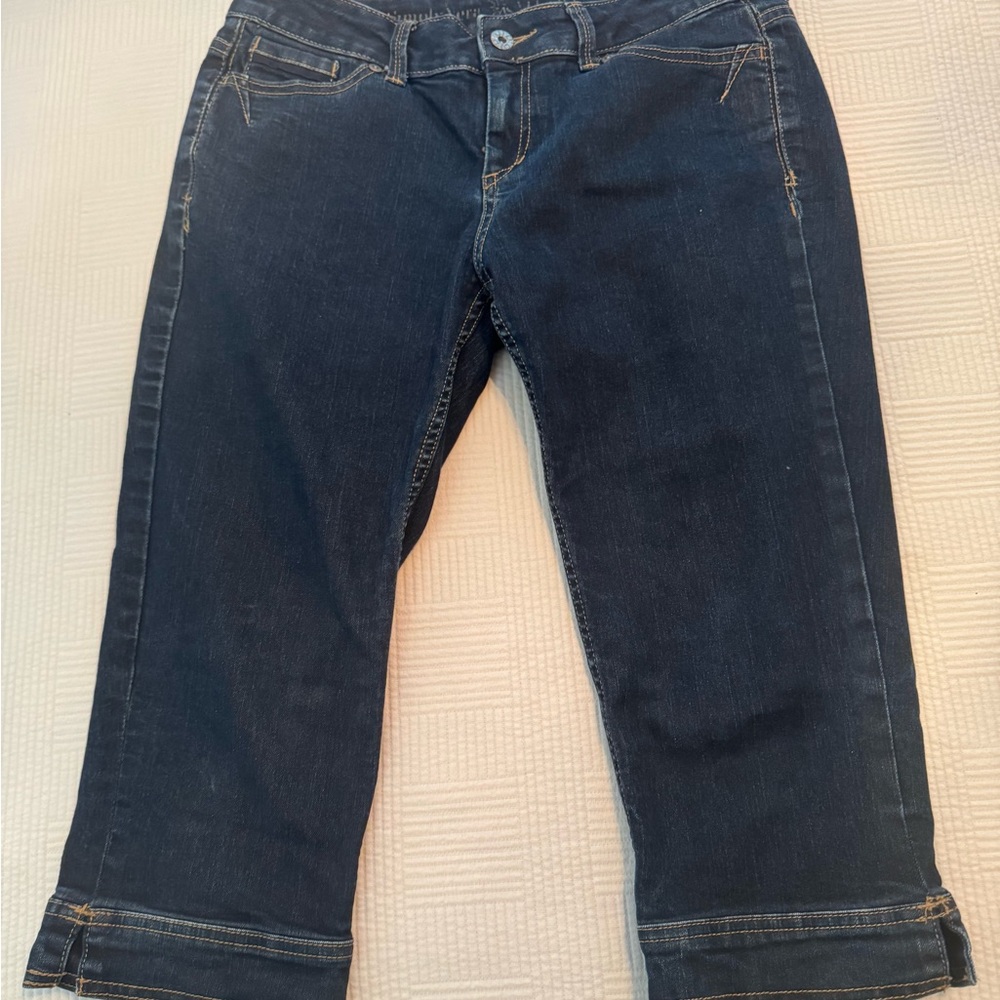 Simply Vera Vera Wang Navy Ankle Jeans